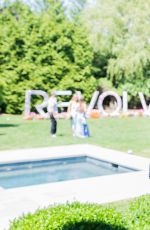 ROMEE STRIJD at revolveinthehamptons 4th of July Kick-off Party in bridgehampton 07/04/2017