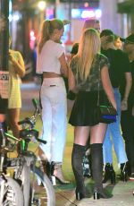 ROMEE STRIJD Celebrates Her Birthday with SARA SAMPAIO and DAPHNE GROENEVELD in New York 07/18/2017