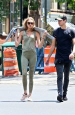 ROMEE STRIJD Out with Her Boyfriend in New York 07/05/2017