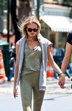 ROMEE STRIJD Out with Her Boyfriend in New York 07/05/2017