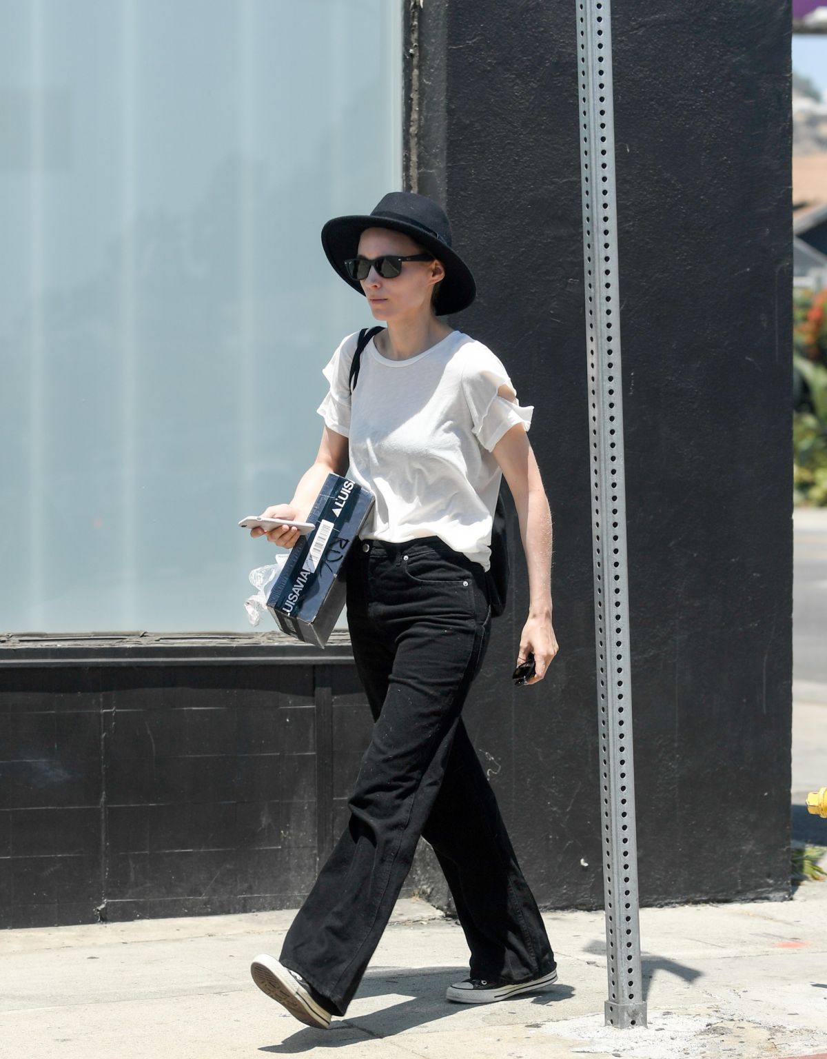 ROONEY MARA Out in Los Angeles 07/18/2017 – HawtCelebs