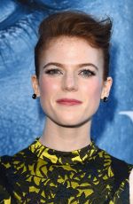 ROSE LESLIE at Game of Thrones Season 7 Premiere in Los Angeles 07/12/2017