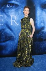ROSE LESLIE at Game of Thrones Season 7 Premiere in Los Angeles 07/12/2017