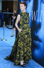 ROSE LESLIE at Game of Thrones Season 7 Premiere in Los Angeles 07/12/2017