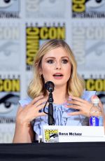 ROSE MCIVER at Izombie Panel at Comic-con in San Diego 07/21/2017