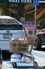 ROSELYN SANCHEZ Shopping at Whole Foods in Beverly Hills 07/05/2017