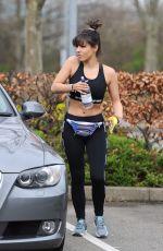 ROXANNE PALLETT Leaves a Gym in Manchester 07/03/2017