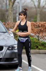 ROXANNE PALLETT Leaves a Gym in Manchester 07/03/2017