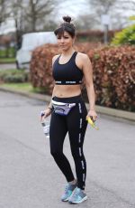 ROXANNE PALLETT Leaves a Gym in Manchester 07/03/2017