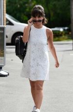 ROXANNE PALLETT Leaves Cuthberts Hairdressing and Beauty Salon in Manchester 07/19/2017