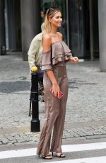 SANDRA KUBICKA Heading to TVN in Warsaw 07/08/2017