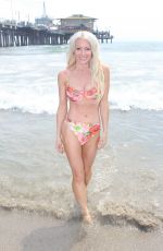 SARA BARRETT in Bikini at a Beach in Santa Monica 07/09/2017