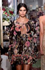 SARA SAMPAIO at Dundas Fashion Show in Paris 07/02/2017