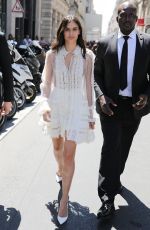 SARA SAMPAIO at Elie Saab Fashion Show at Haute Couture Paris Fashion Week 07/05/2017
