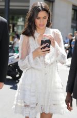 SARA SAMPAIO at Elie Saab Fashion Show at Haute Couture Paris Fashion Week 07/05/2017