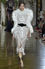 SARA SAMPAIO at Zuhair Murad Show at Haute Couture Paris Fashion Week 07/05/2017