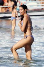 SARA SAMPAIO in Bikini on the Beach in Mykonos 07/26/2017