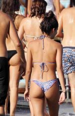 SARA SAMPAIO in Bikini on the Beach in Mykonos 07/26/2017