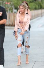 SARAH HYLAND Arrives at Break Room 86 for Demi Lovato Show in Los Angeles 07/10/2017