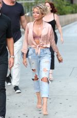 SARAH HYLAND Arrives at Break Room 86 for Demi Lovato Show in Los Angeles 07/10/2017