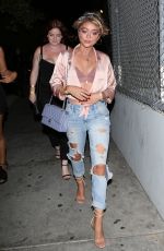 SARAH HYLAND Arrives at Break Room 86 for Demi Lovato Show in Los Angeles 07/10/2017
