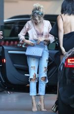 SARAH HYLAND Arrives at Break Room 86 for Demi Lovato Show in Los Angeles 07/10/2017