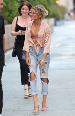 SARAH HYLAND Arrives at Break Room 86 for Demi Lovato Show in Los Angeles 07/10/2017