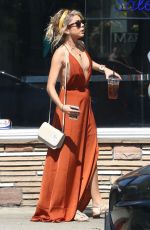SARAH HYLAND Out and About in Studio City 06/30/2017