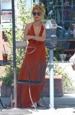 SARAH HYLAND Out and About in Studio City 06/30/2017