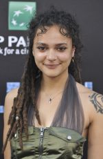 SASHA LANE at Valerian and the City of a Thousand Planets Premiere in Hollywood 07/17/2017
