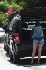 SCOUT LARUE WILLIS Leaves Her House in Los Angeles 07/11/2017