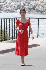 SELENA GOMEZ Out and About in Malibu 07/11/2017