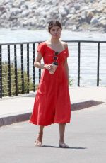 SELENA GOMEZ Out and About in Malibu 07/11/2017