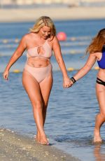 SELINA WATERMAN-SMITH in Bikini at a Beach in Dubai 06/30/2017