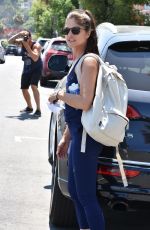 SELMA BLAIR at a Gym in Studio City 07/15/2017