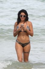 SHANNA KRESS in Bikini at a Beach in Miami 07/26/2017