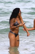 SHANNA KRESS in Bikini at a Beach in Miami 07/26/2017