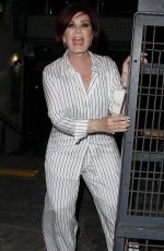 SHARON OSBOURNE Leaves The X Factor Auditions in London 07/05/2017