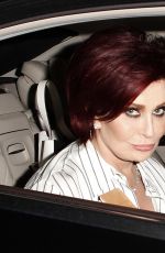 SHARON OSBOURNE Leaves The X Factor Auditions in London 07/05/2017