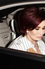 SHARON OSBOURNE Leaves The X Factor Auditions in London 07/05/2017