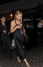 SIENNA MILLER Night Out in London 07/04/2017