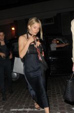 SIENNA MILLER Night Out in London 07/04/2017