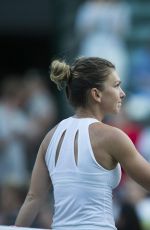 SIMONA HALEP at Wimbledon Championships 07/04/2017