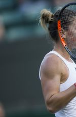 SIMONA HALEP at Wimbledon Championships 07/04/2017