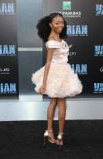 SKAI JACKSON at Valerian and the City of a Thousand Planets Premiere in Hollywood 07/17/2017