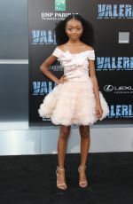 SKAI JACKSON at Valerian and the City of a Thousand Planets Premiere in Hollywood 07/17/2017