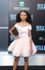 SKAI JACKSON at Valerian and the City of a Thousand Planets Premiere in Hollywood 07/17/2017