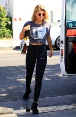 SOFIA RICHIE at Il Pastaio in Beverly Hills 07/10/2017
