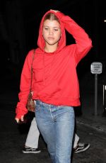 SOFIA RICHIE Out for Dinner in Los Angeles 07/10/2017