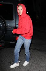SOFIA RICHIE Out for Dinner in Los Angeles 07/10/2017